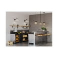 thumbnail image 4 of Terrazzo Collection One-Light Graphite and Grey Terrazzo Hanging Pendant Light, 4 of 6