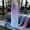 Purple PP, variant on AuroraX 750ml Water Bottle Time Markings Leakproof Water Bottle Gym BPA Free Plastic Wide Mouth Dishwasher Safe Outdoor Travel Water Bottle Blue