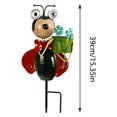 thumbnail image 3 of Lámpara Solar Para Animales Al Aire Libre Bee Ladybug Light 200mAh Ladybird Landscape Lámpara IP65 a prueba de agua (Ladybird), 3 of 6