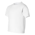 thumbnail image 2 of Ultra Cotton Youth T-Shirt, XL, White, 2 of 3