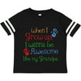 thumbnail image 3 of Inktastic Awesome Like My Grandpa Boys or Girls Toddler T-Shirt, 3 of 5