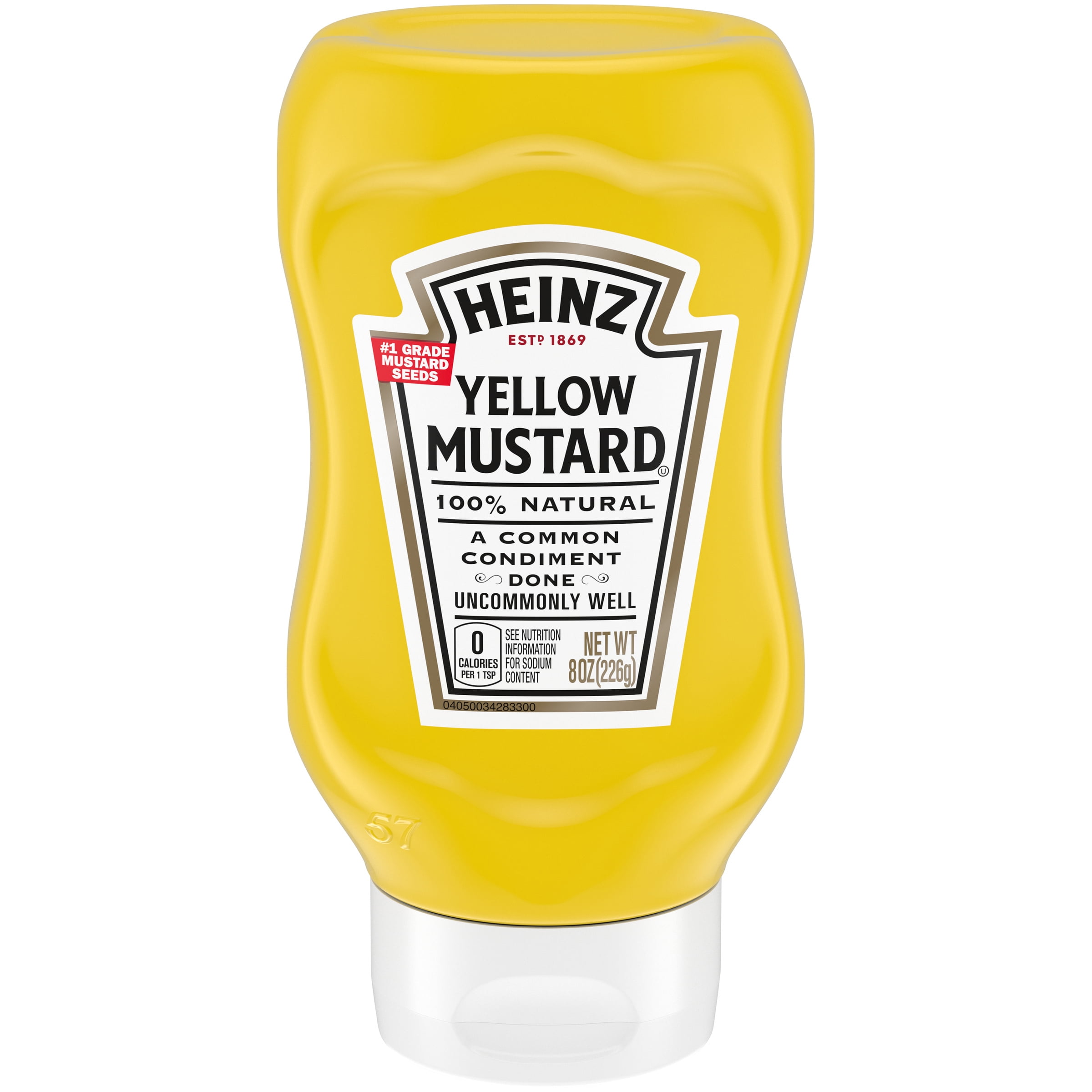 Heinz Yellow Mustard 8 oz. Bottle