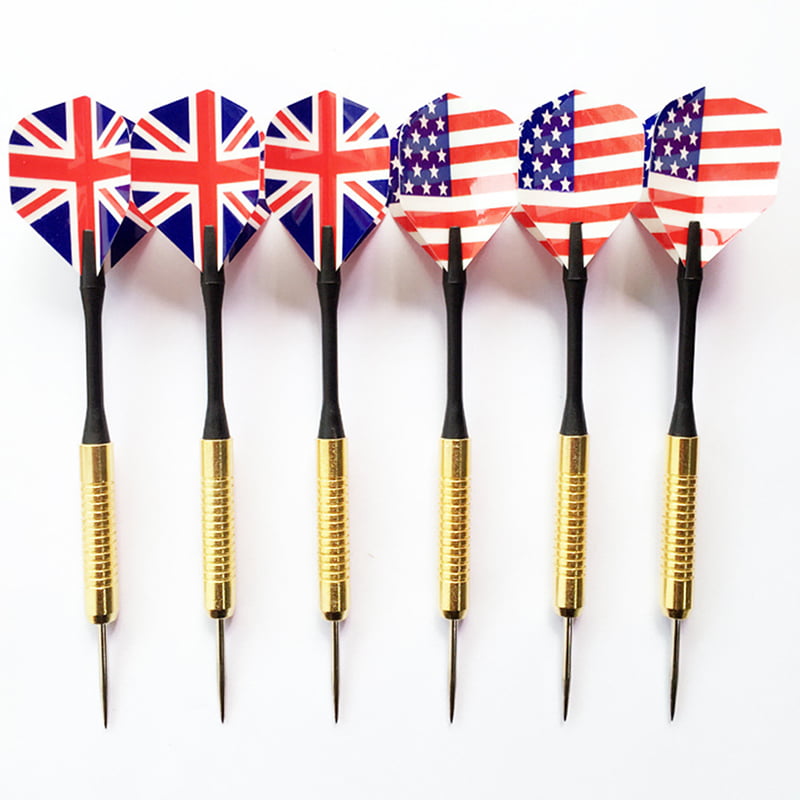 US Flag Dart Sport Accessory 3pcs/set Steel Needle Tips Dart With UK Flag 