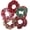Christmas, variant on Classic Plaid Hair Scrunchies for Women, 6 count Bandana Scrunchy Hair Ties, Scrunchies Hair Ties for Women. (Classic Plaid)