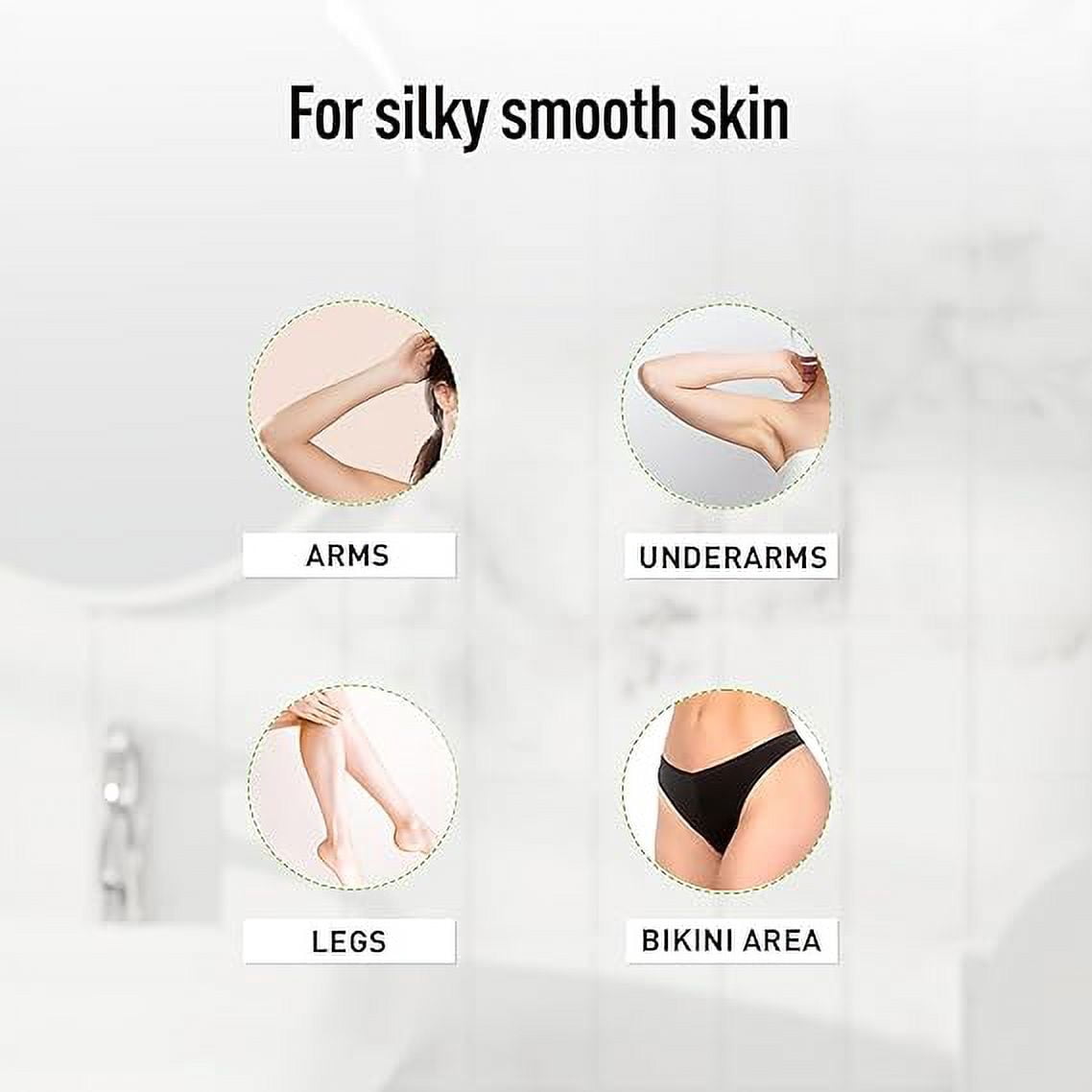 Sirona 4 Blade Reusable Hair Removal Razor for Women - 1 Pcs