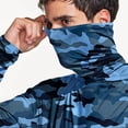 thumbnail image 7 of Hoodies for Men UPF 50+ Sun Protection Hoodie Long Sleeve Fishing Hiking Camouflage Shirt with Face Mask L, 7 of 7