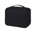 thumbnail image 7 of Riousery Waterproof Electronics Organizer Travel Bag for Cable Accessories Storage, Multifunctional Portable Case, Black, 7 of 7