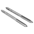 thumbnail image 3 of Metric Machine Taps, Straight Flute Taps 2Pcs/Set Rapid Chip Removal  For Clocks Watches Wood Soft Metal, 3 of 8
