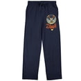 thumbnail image 4 of Batman 66 TV Show Main Hero Classic Art Men's Navy Sleep Pajama Pants, 4 of 7