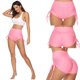 thumbnail image 4 of Rawiri Pantalones cortos deportivos para mujer, cintura alta, textura de burbuja, pantalones cortos ajustados para levantar glúteos y fitness, 4 of 5