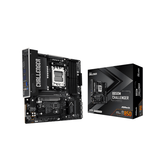 ASRock B850M Challenger AM5 AMD B850 Micro ATX Motherboard