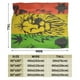 thumbnail image 3 of Manta de franela con diseño de león y bandera de reggae rasta, elegante manta para una siesta, edredón de invierno para las cuatro estaciones, antimicrobiano, con control de olores, ligero y, 3 of 5