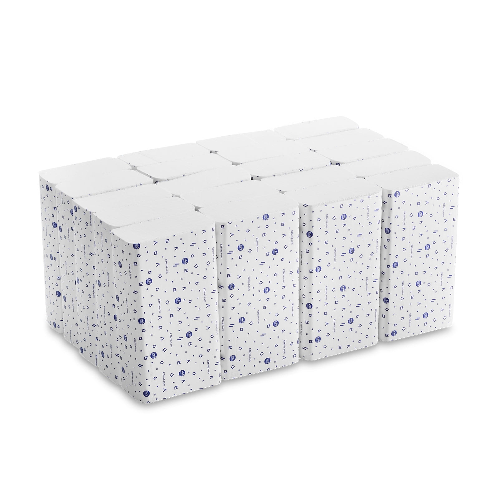 EZbrnd Premium Soft 2ply+ SLIMFOLD Paper Towels, 90 sheets x 20 pk, P2F5 (04442)