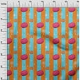thumbnail image 3 of oneOone Rayon Turquoise Green Fabric Halloween Craft Projects Decor Fabric Printed By The Yard 56 Inch Wide, 3 of 4