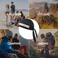 thumbnail image 4 of Foulard de Sport avec Sangle Réfléchissante Extra Doux Respirant Absorption de la Sueur Bandana de Course, 4 of 7