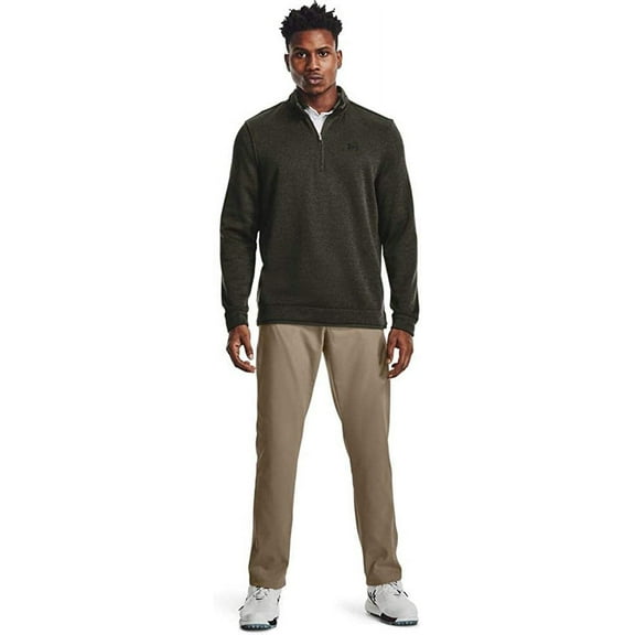 Under Armour Mens Storm Fleece 1/4 Zip Layer Baroque Green 310/Black X-Large