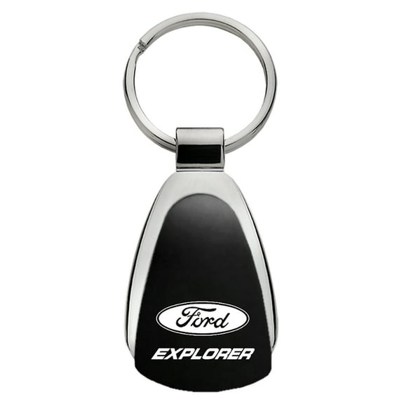 Au-TOMOTIVE GOLD Explorer Black Teardrop Key Fob