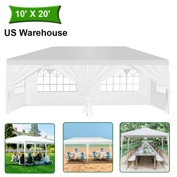 Winado 10'x20' Canopy Tent Wedding Party Tent Outdoor Gazebo-6