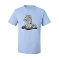 thumbnail image 2 of Wild Bobby, Raised On Sweet Tea & Country Music, Pop Culture, Men Graphic Tee, Light Blue, X-Large, 2 of 4