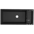 thumbnail image 2 of American Imaginations 40-in. W Black Granite Composite Kitchen Sink With 1 Bowl, 2 of 3