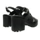 thumbnail image 3 of Sandalias Juana color negro con triple cinta 23.0 Dorothy Gaynor Sandalias Juana color negro con triple cinta 23.0, 3 of 6
