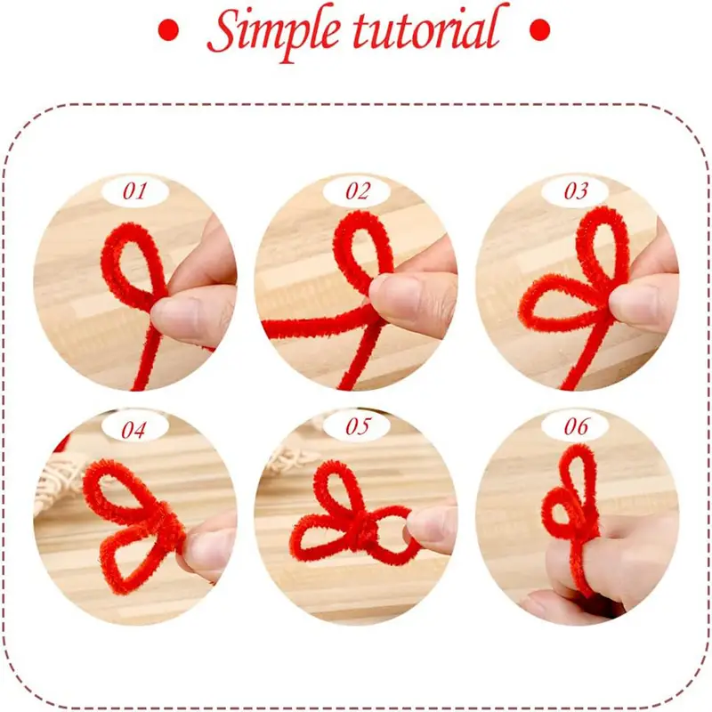 300pcs Pipe Cleaners, Christmas Craft Pipe Cleaners, Pipe Cleaners Chenille Stems, Pipe Cleaners Bulk, Art Pipe Cleaners For Creative Christmas Decoration Supplies (Red+Green+White)