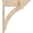 thumbnail image 3 of Ekena Millwork 7.50"W x 26"D x 30"H Thorton Smooth Traditional Outlooker, Douglas Fir, 3 of 4
