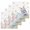 Grey White, variant on Easter Bunny Kitchen Dish Towels for Drying Dishes Set of 3, Blue Easter Eggs Spring Floral Teal Wooden Waffle Weave Microfiber Hand Tea Bathroom Towels Quick Dry & Absorbent Towel 12x12
