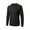 Black, variant on COOFANDY Mens Henley Waffle Pullover Sweater, Button Crewneck Casual Textured Sweaters