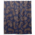 thumbnail image 2 of FREEAMG Paisley Shower Curtain, Waterproof Fabric Shower Curtains with 12 Hooks for Bathroom Hotel Spa Home Decor, 60 x 72 Inch, 2 of 6