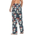thumbnail image 6 of Dogs Christmas Men's Pajama Pants with Pocket Lounge Pants Pajama Sleep Pant Pj Comfortable, 6 of 7