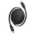 thumbnail image 1 of Type C Cable, USB C Cable Cord 3.3ft Fast Charge Cord,PD60W Type C Retractable Fast Charging DataSync Cord Purple, 1 of 4
