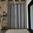 thumbnail image 7 of RoomDividersNow Premium Heavyweight Room Divider Curtain, 9ft Tall x 10ft Wide (Slate Gray), 7 of 7
