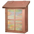 thumbnail image 1 of Americas Finest Lighting AF-3131-OP-GI Window 14 Verical Mailbox, Gold Iridescent - Old Penny, 1 of 1