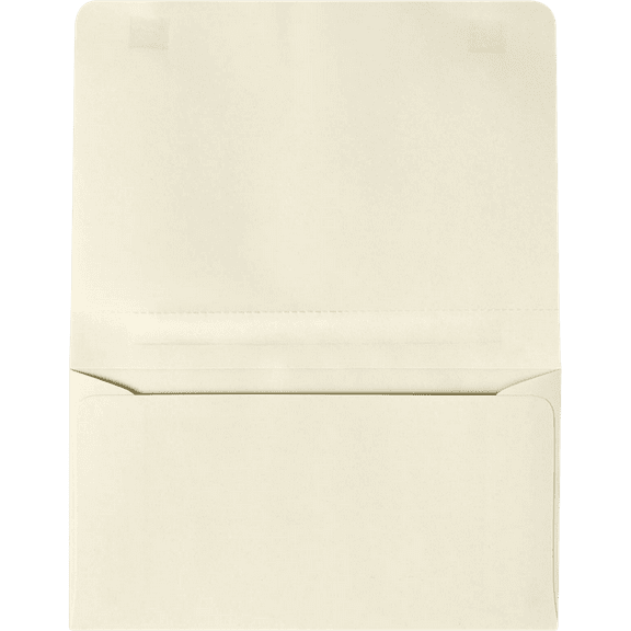 LUXPaper #6 2-Way Remittance Envelopes, 4 1/4 x 6 1/2, Cream, 50/Pack