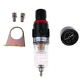 thumbnail image 4 of Compressed Air Filter Regulator, 1/4inch NPT Air Filter Pressure Regulators - Separator with Pressure s, 4 of 9