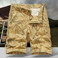 thumbnail image 2 of Icvfdpl Cargo Pants For Men Summer Comfortable Outdoor Fashion Knee Length Shorts Casual Trousers Stylish Man Daily Wear Beige 29, 2 of 6