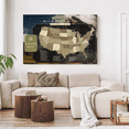 thumbnail image 4 of Elephant Stock National Parks Push Pin Hobby Map I Wall Art - Map Canvas Art - 45" x 30", 4 of 8