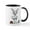 White/Black Inside, variant on CafePress - Easter Bunny Painting Eggs Mugs - 11 oz Ceramic Mug - Novelty Coffee Tea Cup