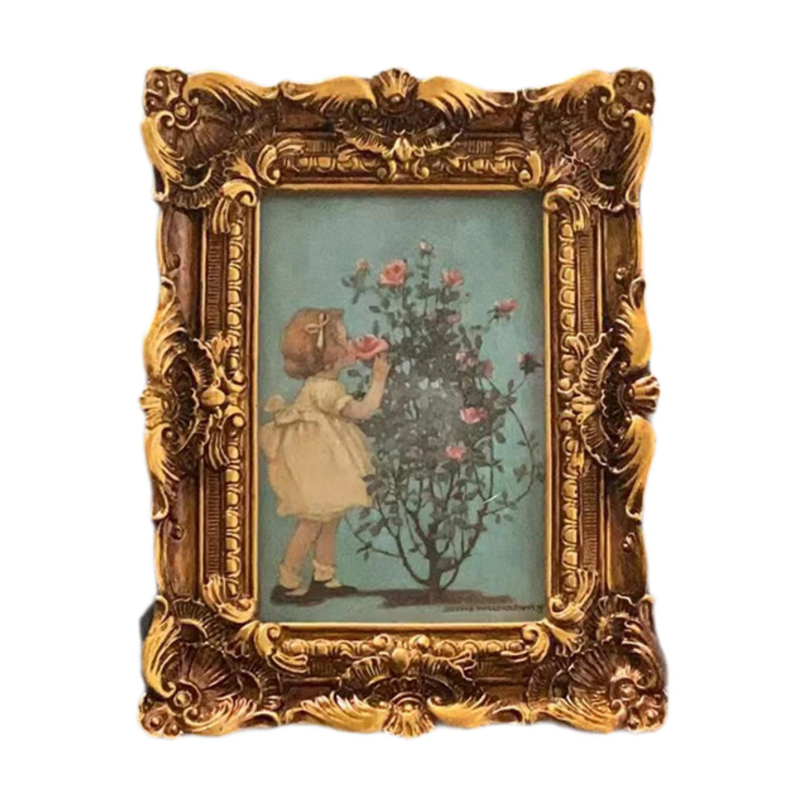 Luzkey Picture Frame, Vintage Photo Frame, for The Hallway