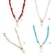 thumbnail image 4 of Collar de perlas Sonducket para mujer bohemio color sólido, 4 of 6