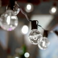thumbnail image 6 of Novelty Lights Pure White Plastic G50 Globe Hanging Dimmable LED String Light Replacement Bulbs E17 Intermediate Base, 6 of 9