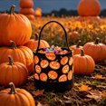 thumbnail image 5 of Sruoe Halloween Candy Storage Basket Children's Handheld Pumpkin Basket Halloween Decoration Props, 5 of 6