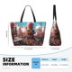 thumbnail image 4 of Fotbe fairy-tale-world-with-delicious-candy Bolsa de Viaje para Playa - Resistente al Agua, Bolsa Tote de Gran Capacidad y Ligera con 7 Bolsillos para Mujeres y Hombres, 4 of 7