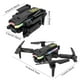 thumbnail image 3 of Bewildely Dron de fotografía aérea de 2,4G, WiFi, cuadricóptero plegable ajustable, mantenimiento de altitud, avión, juguete para sesión de Juguetes Negro Tipo 5, 3 of 6