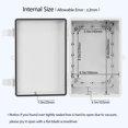 thumbnail image 4 of Caja de conexiones LMioEtool de ABS IP65 impermeable 29 x 19 x 14 cm, 4 of 8