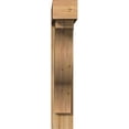 thumbnail image 2 of Ekena Millwork 8"W x 44"D x 44"H Funston Block Rough Sawn Bracket w/ Offset Brace, Western Red Cedar, 2 of 25