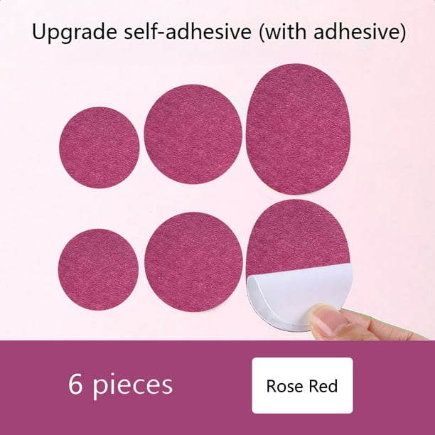 4PC Stickers Heel Hole Repair Sticker 3 Pairs Self Adhesive Shoe Hole