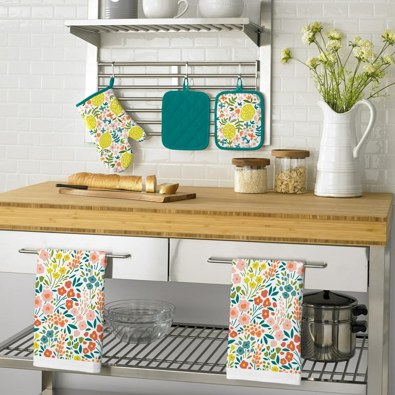 Mainstays Set of 2 Decorative Kitchen Towels Toalla Para Cocina