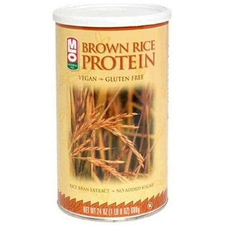 MLO Vegan Brown Rice Protein Powder, 1.5 Lb